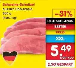 Netto Marken-Discount XXL-Schweineschnitzel Angebot