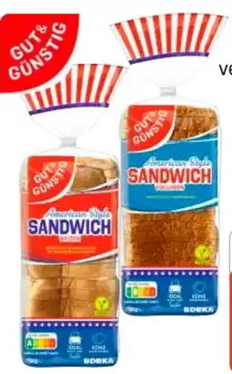 Edeka Gut & Günstig Sandwich Toast Angebot