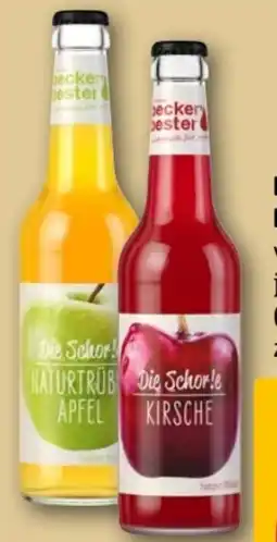 REWE Center Mein Becker's Bester Die Schorle Angebot