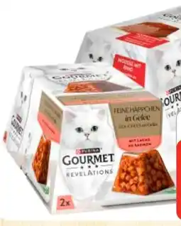 Edeka Purina Gourmet Revelations Katzennassnahrung Angebot