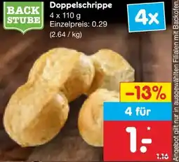 Netto Marken-Discount Netto Backstube Doppelschrippe Angebot
