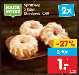 Netto Marken-Discount Netto Backstube Spritzring Angebot
