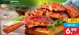 Netto Marken-Discount Barbeque BBQ Ribs Angebot