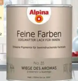 Globus Baumarkt Alpina Feine Farben Angebot