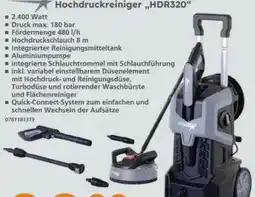 Globus Baumarkt Woodster Hochdruckreiniger HDR320 Angebot