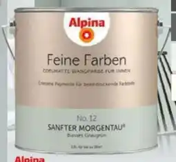 Globus Baumarkt Alpina Wandfarbe Feine Farben Angebot