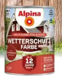 Globus Baumarkt Alpina Wetterschutzfarbe Angebot