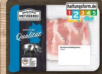 REWE Metzgerei Wilhelm Brandenburg Schweine Schälrippchen Angebot