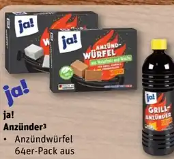 REWE ja! Anzünder Angebot