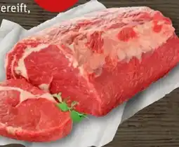 REWE Metzgerei Black Premium Irisches Entrecôte-Steak Angebot