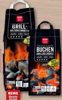 REWE Rewe Beste Wahl Grillkohle Angebot