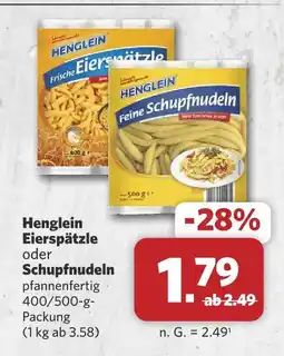 Combi Henglein frische eierspätzle Angebot