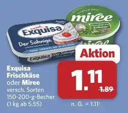 Combi Exquisa frischkäse Angebot