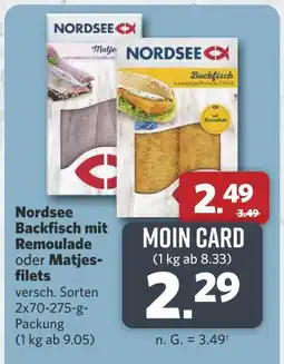 Combi Nordsee backfisch mit remoulade Angebot