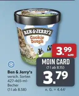 Combi Ben & jerry's cookie dough Angebot