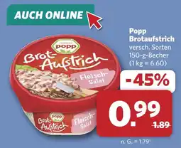 Combi Popp brotaufstrich Angebot