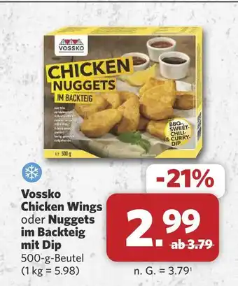 Combi Vossko chicken wings Angebot