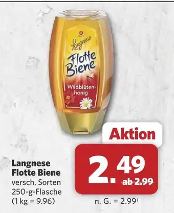 Combi Langnese flotte biene wildblütenhonig Angebot