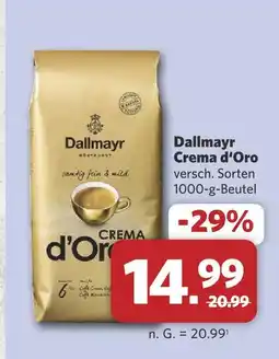 Combi Dallmayr crema d'oro Angebot