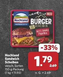 Combi Hochland sandwich scheiben Angebot