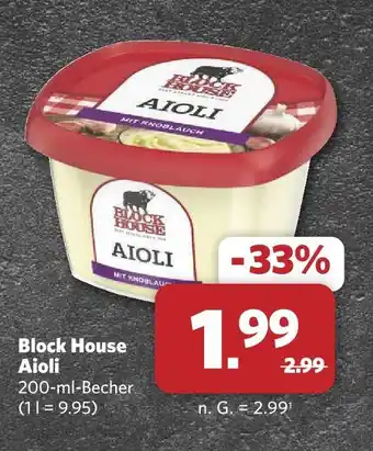 Combi Block house aioli Angebot
