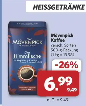 Combi Mövenpick kaffee Angebot