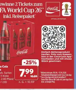 Combi Coca-cola cola glas Angebot