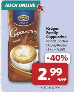 Combi Krüger family cappuccino Angebot