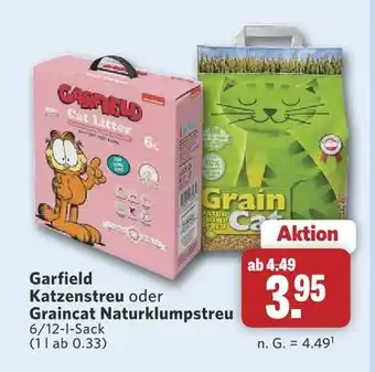 Combi Garfield katzenstreu Angebot