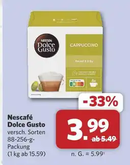 Combi Nescafé dolce gusto cappuccino Angebot