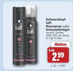 Combi Schwarzkopf taft haarspray Angebot