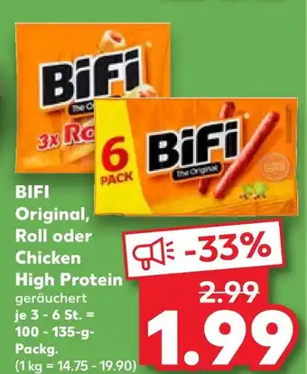 Kaufland Bifi original Angebot