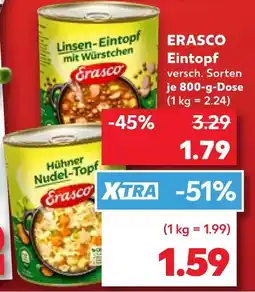 Kaufland Erasco linsen-eintopf mit würstchen Angebot