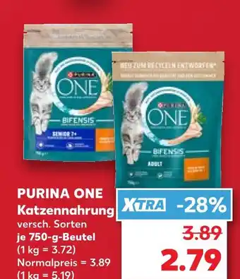 Kaufland Purina one katzennahrung Angebot