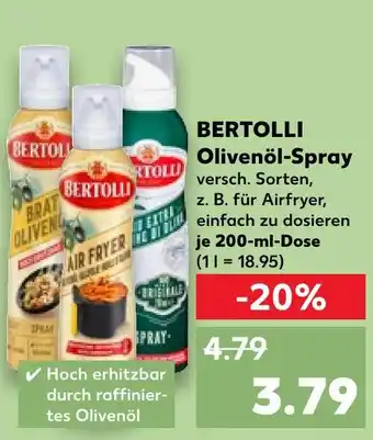 Kaufland Bertolli olivenöl-spray Angebot