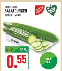 Marktkauf Gut&günstig salatgurken Angebot
