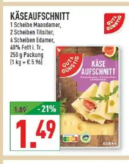 Marktkauf Gut & günstig käseaufschnitt Angebot