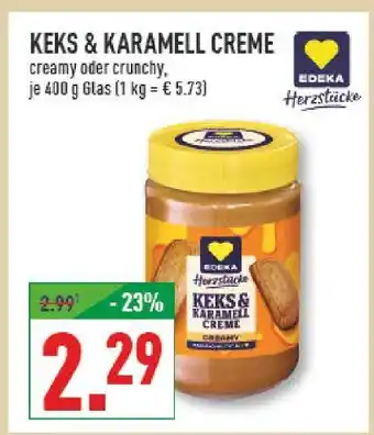 Marktkauf Edeka herzstücke keks & karamell creme Angebot