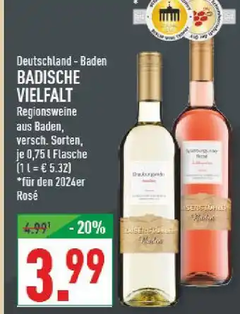 Marktkauf Badische vielfalt weißwein Angebot