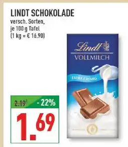 Marktkauf Lindt schokolade Angebot
