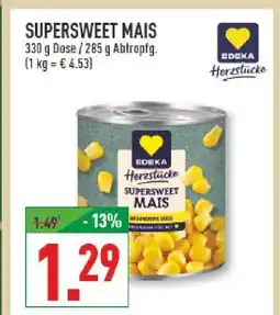 Marktkauf Edeka supersweet mais Angebot