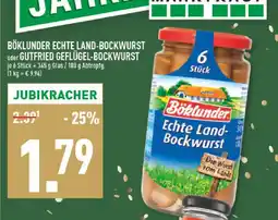 Marktkauf Böklunder echte land-bockwurst Angebot