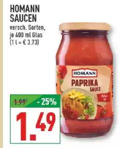 Marktkauf Homann paprika sauce Angebot