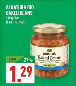 Marktkauf Alnatura bio baked beans Angebot
