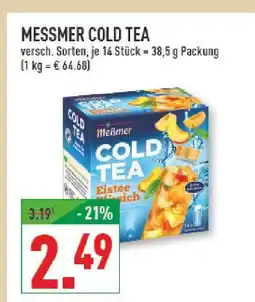 Marktkauf Meßmer cold tea Angebot