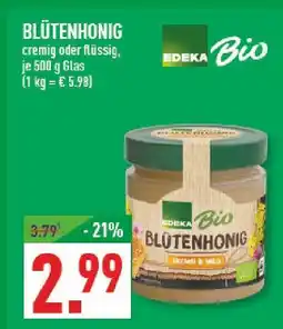 Marktkauf Edeka bio blütenhonig Angebot