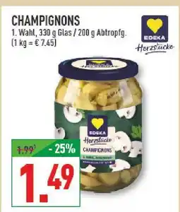 Marktkauf Edeka champignons Angebot