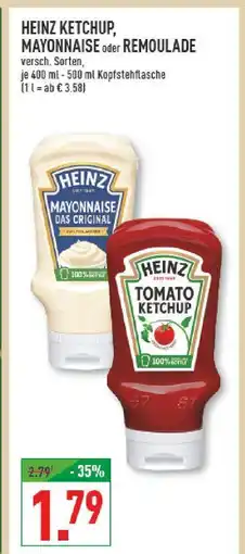 Marktkauf Heinz mayonnaise das original Angebot