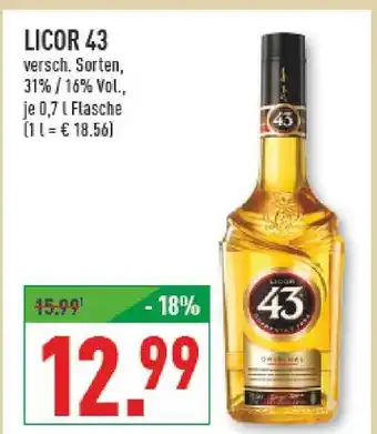 Marktkauf Licor 43 Angebot