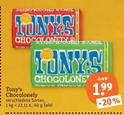 tegut Tony's chocolonely Angebot